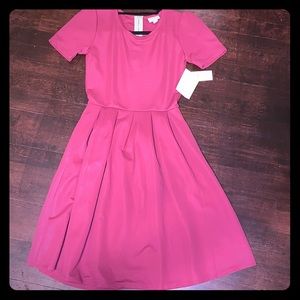 Lularoe Raspberry Amelia